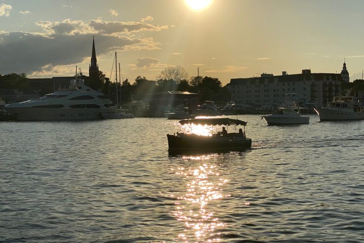 a large ship in a body of water