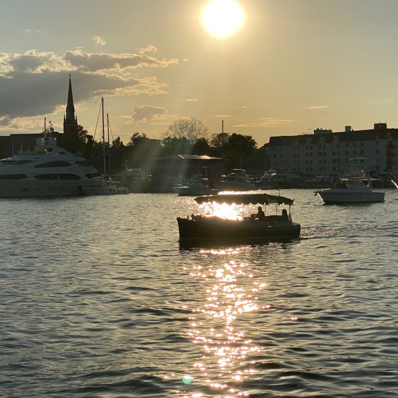 a large ship in a body of water